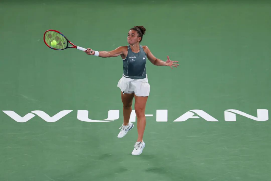 军佩古拉, 进武网女单 军佩古拉, 进武网女单